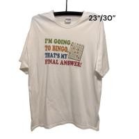 ราคา 90s BINGO tee vintage T-Shirt by Hanes heavyweight size XL (25390074019)