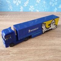 ราคา Majorette Truck Trailer _ MICHELIN รถเทรลเลอร์ โมเดลรถเหล็ก รถหัวลากพ่วง โมเดลรถเหล็ก (4457363378)