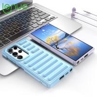 ราคา Lenuo หรูหราเคสโทรศัพท์สําหรับ Samsung Galaxy S24 Ultra S23 FE Plus S24+ S23+ 5G ซัมซุง Case กลับถุงลมนิรภัยกันกระแทกป้องกัน Casetify ฝาครอบ (28555347081)