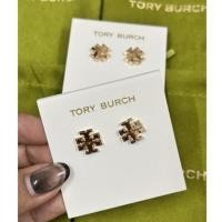 ราคา Tory Burch Small Logo Stud Style No. 143361 สี Gold (42723531023)