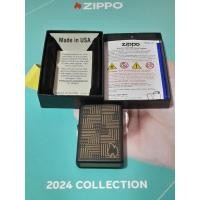 ราคา Zippo 46478 fancy zippo design สีดำลายแบบเลเซอร์ (24638210621)