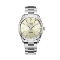 ราคา Solvil et Titus (โซวิล เอ ติตัส) นาฬิกาผู้ชาย Cervus 3 เข็ม ออโตเมติก สายสเตนเลส 39 มม. (W06-03403) (45951123593)