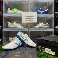 ราคา รองเท้าฟุตบอล Mizuno Morelia Neo 4 Beta สีขาวน้ำเงิน(P1GA244025) Made in Japan ของแท้ มือ 1 (25945466448)