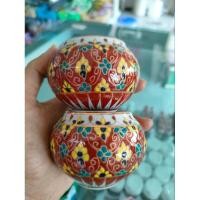 ราคา ถ้วยเบญจรงค์ลายดอก(ขนาดใหญ่) (23275601453)