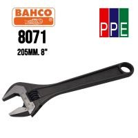 ราคา 8071 [Bahco] ประแจเลื่อนขนาด 8" Jaw 27mm. Adjustable wrench 8" (MADE IN SPAIN) (25350845838)