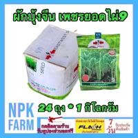 ราคา ขายยกลัง ผักบุ้งจีน เพชรยอดไผ่9 ขนาด 1 กิโลกรัม ยกลัง 24 ถุง หมดอายุ 27/11/2569 ผักบุ้ง ศรแดง (42207160589)