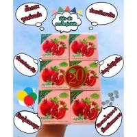 ราคา ‼️จัดโปร 3 ก้อน 100 บาท ‼️สบู่ทับทิมกลูต้าคอลลาเจน สบู่ทับทิมตัวดัง ❗️❗️❗️❗️(ก้อน) (6391719461)