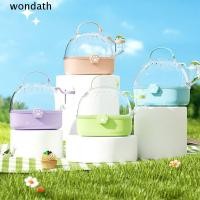 ราคา WONDA กรงหิ้วสัตว์เล็ก, กรงหนูแฮมสเตอร์แบบใช้มือถือโปร่งใส, แฟชั่นระบายอากาศพื้นที่ขนาดใหญ่พลาสติกบ้านสัตว์เลี้ยงกลางแจ้ง (43269123381)