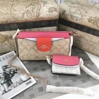 ราคา Coach C4215 Poppy Cr﻿ossbody In Colorblock Signature Canvas กระเป๋าสะพายข้าง