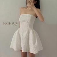 ราคา Rosie Dress เดรสเลดี้เหมือนบานทําจากโฟมกุหลาบลายนูนสไตล์เจ้าหญิงไหล (25879576225)