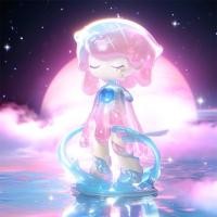 ราคา แท้% POP MART AZURA White Night Galaxy Figure (28459984077)