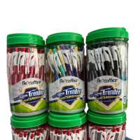 ราคา ปากกาลูกลื่นหมึกน้ำมัน Flex Office 0.7มม. (50ด้าม) รุ่น Super Trendee FO-GELB09 (41872560298)