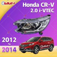 ราคา Honda CRV CR-V Headlamp 2012-2014  ไฟหน้าสำหรับ ไฟหน้า โคมไฟหน้า ไฟหน้า​โปรเจค​เตอร์​ โคมไฟหรถยนต์ เลนส์กระจก headlamp headlight front light lens (27731147582)