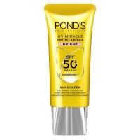 ราคา Pond's พอนด์ส ยูวี มิราเคิล โพรเทค แอนด์ รีแพร์ ไบรท์ เอสพีเอฟ 50+ พีเอ++++ 30 กรัม (29475864467)