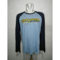 ราคา เสื้อยืดแขนยาว Hollister สีกรมท่า (42805807205)