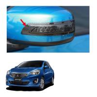 ราคา ครอบไฟเลี้ยวกระจกมองข้าง ดำ 2 ชิ้น สำหรับ มิตซูบิชิ Mitsubishi แอททราจ Attrage Sedan ปี 2013 2019 2020 (4338668613)