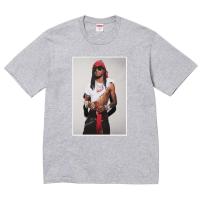 ราคา Supreme Playboi Carti Tee (HEATHER GREY) (40370595831)