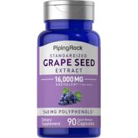 ราคา Grape Seed Extract 16000 mg. / Polyphenols (90เม็ด) สารสกัดเมล็ดองุ่น (25580516919)