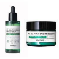 ราคา [SOME By MI] AHA BHA PHA 30 Days Miracle Serum 50ml / [SOME BY MI] AHA BHA PHA 30 Days Miracle Cream 60g (23460702916)