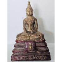 ราคา หลวงพ่อโสธร พระบูชา เนื้อเรซิ่นเก่า หน้าตัก3นิ้ว สูงประมาณ5.5นิ้ว (26656539306)