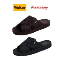 ราคา WALKER รุ่น M1341 รองเท้าแตะผู้ชาย วอคเกอร์ รองเท้าแตะหนังแท้ ของแท้ Size 40-45 (27943604987)