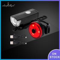 ราคา ไฟท้ายและไฟหน้าจักรยาน กันน้ำ ชาร์จไฟได้ ส่องสว่างขณะขี่ (40876723707)