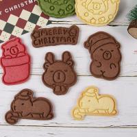 ราคา 〖 แม่พิมพ์ Kapibara Candy Cane 〗 แม่พิมพ์คริสต์มาส 3d บิสกิตแม่พิมพ์ Kapibara Capybara 3d สามมิติกดตัดแม่พิมพ์ Fondant เบเกอรี่เครื่องมือ (29516237674)