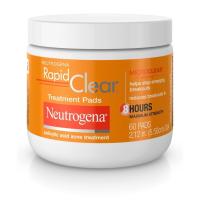 ราคา Neutrogena Rapid Clear Maximum Strength Acne Treatment Pads แผ่นรักษาสิว ใช้ง่าย (24859810528)