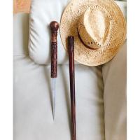 ราคา ไม้เท้า ไม้สักทองเสือซ่อนเล็บ(สีน้ำตาลแดง) ขนาด 85-95 ซม. (3956745227)