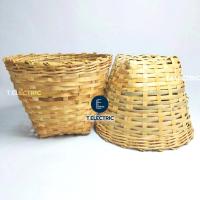 ราคา เข่งไม้ไผ่ งานทำมือ (มี 4 ขนาด) เข่งปลูกต้นไม้ ตะกร้าสาน bamboo ตะกร้าไม้ไผ่ เข่งภูมิปัญญาท้องถิ่น สานเข่งด้วยมือ (24120648434)
