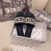 ราคา Home Dior Letter ปัก รองเท้าแตะสำหรับชายหาดและสวมใส่ในวันหยุด 2025 (41776337364)