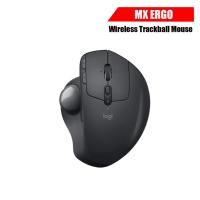 ราคา Logitech MX Ergo Wireless Trackball Mouse เมาส์ไร้สาย บลูทูธแทร็คบอล ลดความเมื่อยล้าตามหลัก ergonomic (17996429564)