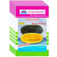 ราคา เมล็ดพันธุ์ แตงโมลูกผสม คิงส์ออร์เร้น ตะวันต้นกล้า ขายส่ง ยกห่อ (1 ห่อ บรรจุ 10 ซอง) (26038769359)