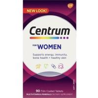 ราคา Centrum for Women Multivitamin Tablets AU Version, 90 Count - Made in USA (25033865148)