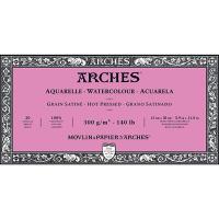 ราคา (SELL SHEET / SHEET) ARCHES HOT PRESSED PAD 300 GSM 15CM X 30CM (ขายแผ่น / แผ่น) (43955710767)