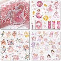 ราคา สติ๊กเกอร์ลายการ์ตูนญี่ปุ่น มีสินค้าพร้อมส่ง การ์ดแคปเตอร์ ซากุระ มือปราบไพ่ทาโรต์ Cardcaptor Sakura ผู้หญิงน่ารัก (15702216840)