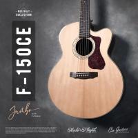 ราคา Guild F-150CE กีตาร์โปร่งไฟฟ้าทรง Jumbo สเปค All Solid (Sitka Spruce / Rosewood) (5870401386)