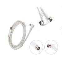 ราคา TV Cable สายอากาศทีวี สายทีวี สีขาว ยาว 1.5/3/5/10 เมตร สัญญาณได้ดี (26736942081)