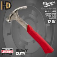 ราคา Milwaukee 12oz Smooth Face Hybrid Claw Finish Hammer / Milwaukee Hammer / 48-22-19019 (25935026959)