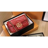 ราคา Gucci super mini มือสองของแม่ค้าใช้เอง แท้100%พร้อมส่งสีแดง (2718741803)