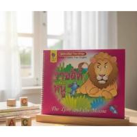 ราคา หนังสือลดพิเศษ 50% ชุดนิทานอีสปไทย-อังกฤษ ราชสีห์กับหนู (42171861313)