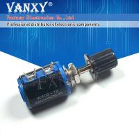 ราคา 1pcs WXD3 12 1W 100 220 470 1K 2K2 3K3 4K7 10K 22K 33K 47K Ohm 100R 220R 470R 2.2K 3.3K 4.7K WXD3 12 1W + 1W + 1W + 1 knob Potentiometer (40726815339)