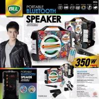 ราคา BLL 3026 Portable Speaker System (350W) ลำโพงเสียงดี พร้อมไมค์ (3975212507)