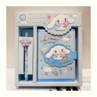 ราคา Melody Children's Ledger Set Sanrio Student Magnetic Buckle Notebook Kuromi Note Stationery Gift Bo (27661157874)
