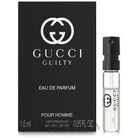 ราคา แท้% [Sephora US/เช็คใบเสร็จได้] Gucci Guilty Pour Homme EDP 1.5ml (10404562333)