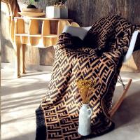 ราคา ผ้าห่มสองหน้าแบบถักสำหรับโซฟา สไตล์เรโทร เหมาะสำหรับตกแต่งห้อง (42268937582)