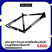 ราคา เฟรม SCR 1 ดำ/ทอง XS (ไม่มีตะเกียบ,รัดหลักอาน,ชุดถ้วยคอ,ดร๊อปเอาห์,หูยึดสับจาน) (28573595206)