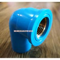 ราคา ข้องอ90 เกลียวในทองเหลือง​4หุน(1/2") ตราช้างSCG (9938004667)