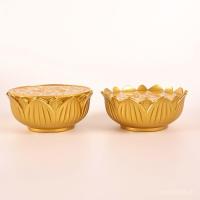 ราคา ฐานเครื่องประดับโลตัสพระพุทธรูปวงเล็บนั่งโต๊ะบูชาพระเจ้ารูปปั้นฐานเจ้าแม่กวนอิมพระโพธิสัตว์ทองเหลืองเทพเจ้าแห่งความมั่งคั่งบัว เอฟเอ็ม5ล (41972302633)