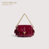 ราคา COCCINELLE กระเป๋าสะพายข้างมินิผู้หญิง รุ่น CAMPUS MINI CROSSBODY BAG 550101 สี RIBES/RIBES (41423548262)